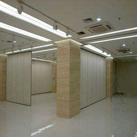 Melamine Finish Operable Office Partition Wall / Sliding Folding Partitions