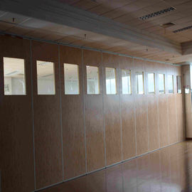 Top Hunge System Movable Room Partition For Hotel Banquet Hall / Acoustic Operable Walls