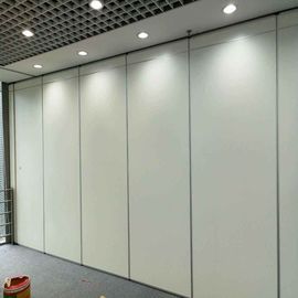 Acoustic Operable Sliding Foldable Partition Wall Panels MDF Laminate Finish