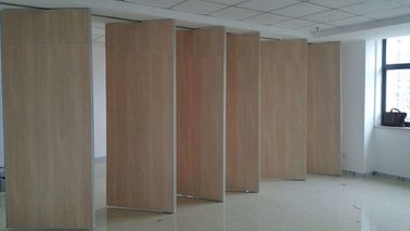 Aluminum Acoustic Movable Partition Walls / Function Room Sliding Folding Partition