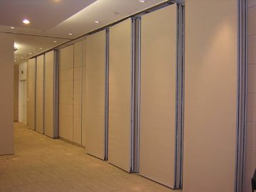 Modern Hotel Partition Wall / Soundproof Sliding Partition Wall