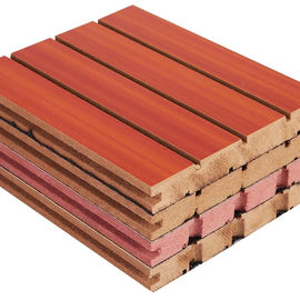 Fireproof Veneer Sound Absorbing Boards For Walls And Ceilings 2440mm * 133 mm