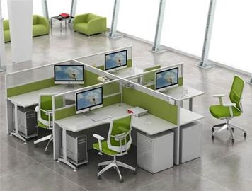 Concise Design Call Center Office Workstations Furniture Melamine Finish