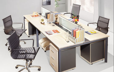 Concise Design Call Center Office Workstations Furniture Melamine Finish