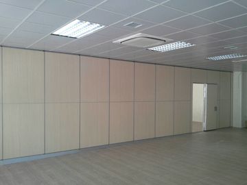 Hotel Removable Sliding Acoustic Partition Wall Collision Resistant