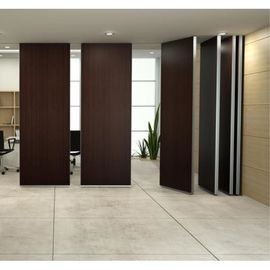 Exterior And Interior Frame Glass Glazed Partition Door For Office Sound Insulation