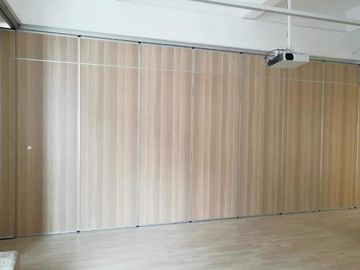 Sliding Aluminium Track Roller Sound Absorbing Wall Partition For Conference Hall