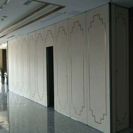 Melamine Finish Operable Office Partition Wall / Sliding Folding Partitions