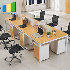 30mm Partition Panel Office Workstation Desk With Cubicles Standard Size