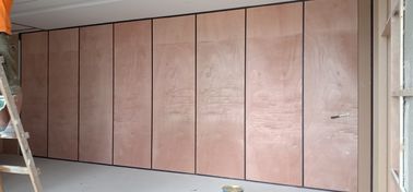 Hotel Floor to Ceiling System Sliding Soundproof Wall Partitions Panel Thickness 65mm