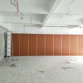 Hotel Floor to Ceiling System Sliding Soundproof Wall Partitions Panel Thickness 65mm