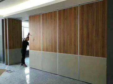 Acoustic Movable Partition Walls , Hanging System Restaurant Room Dividers