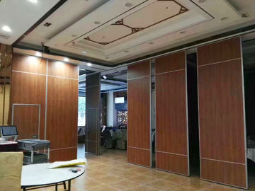 Hotel Removable Sliding Acoustic Partition Wall Collision Resistant