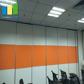 4 M Height Office Sound Proof Movable Sliding Flexible Partition Wall For Conference Room