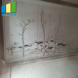 Banquet Hall Acoustic Panel Movable Partition Walls / Sliding Folding Partitions