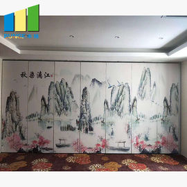 Banquet Hall Acoustic Panel Movable Partition Walls / Sliding Folding Partitions