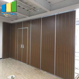 Movable Soundproof Folding Room Partitions Aluminum Frame + Board Structure