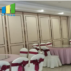 Sound Proof Operable Folding Partition Walls For Meeting Room / Auditorium