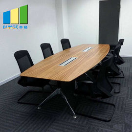 Modern Office Furniture Set MFC Board Melamine Laminate Meeting Room Table