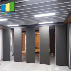 Contract Range 22.5 Mm Sliding Partition Walls / Movable Partition Wall Systems