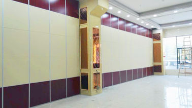 Sound Reflective Materials Floor To Ceiling Acoustic Partition Wall For Hotel