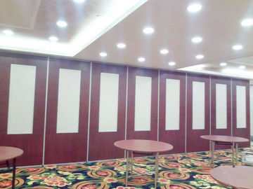 Interior Wood Commercial Furniture Folding Partition Wall Less Than 6m Height