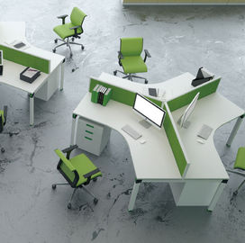 Office Stand Computer Partition Workstation Tables With Cabinets Height Adjustable