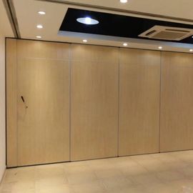 Museum Luxury Partition Wall Sliding Doors Interior Wood Folding Sound Proof