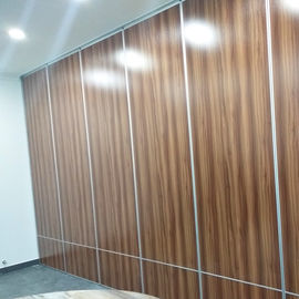 Museum Luxury Partition Wall Sliding Doors Interior Wood Folding Sound Proof