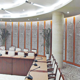 Sound Absorbing Material Sliding Movable Partition Walls For Banquet And Office Room