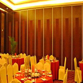 85mm Thickness Aluminum Frame Movable Partition Wall Systems For Restaurant