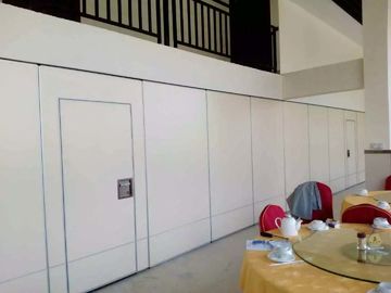 Acoustic Foldable Movable Partition Walls For Conference Room / Star Hotel