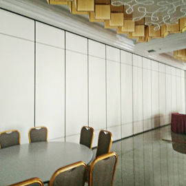 Sliding Folding Movable Wall Partition With Ceiling Wheels Laminated