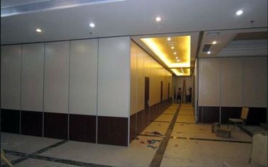 Melamine Finish Foldable Sound Proof Partition Walls For Hotel Banquet Hall