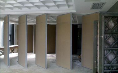 Melamine Finish Foldable Sound Proof Partition Walls For Hotel Banquet Hall