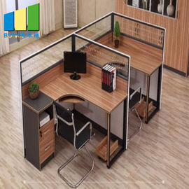 Customized Color Office Furniture Partitions / Modular Office Cubicles