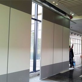 MDF Finish Sliding Wall Partitions For Auditorium Meeting Room Customized Size