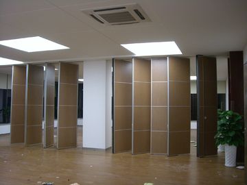 Acoustic Wood Wooden Folding Partition Wall System For Hotel Ballroom