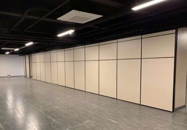 American Style Sliding Operable Acoustic Partition Wall Max Height 4 Meters