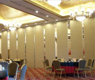 Aluminum Frame Movable Partition Walls For Hotel Max 4 Meter Height ODM OEM