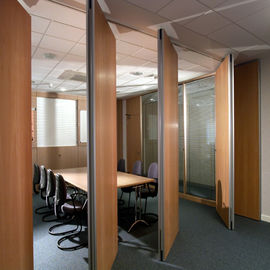 Commercial Used No Floor Track Movable color choose 80 mm Soundproof Operable Wall Partition For Office