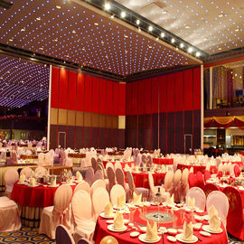 Banquet Hall Soundproof Sliding Room Folding Acoustic Movable Wooden Partition Wall