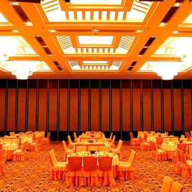 Internal Cubicle Sliding Floor To Ceiling Partitions Wall For Banquet Hall