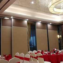 Interior Aluminum Sliding Folding 65mm Movable Partition Walls For Meeting Room