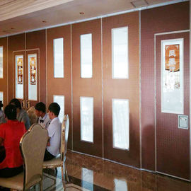 Sliding Door Interior Wooden Design Movable Partition Wall For Banquet Hall And Auditorium