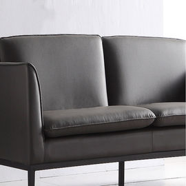 Leather Leisure Chair Unique And Ergonomic Structure Office Sofa