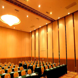 Banquet Hall Movable Partition Walls Soundproof MDF Interior Sliding Wooden Door