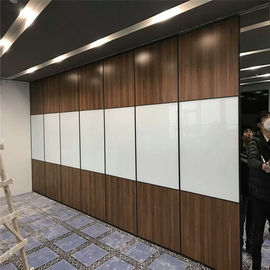 4 Meters High Gypsum Board Movable Wall Partitions / Indoor Acoustic Foldable Wall Panels