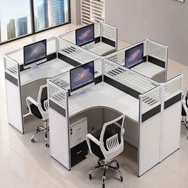 Standard Size Office Furniture Partitions  , Modern Workstations Benches