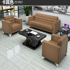 Executive Modern Black Leather Office Or Hotel Sofa Chair Elegant And Endurable